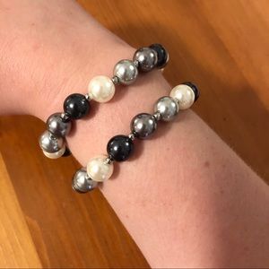 Talbots Jewelry - Talbots Pearl Bead Bracelet Set Talbots Jewelry - Talbots Pearl Bead Bracelet Set